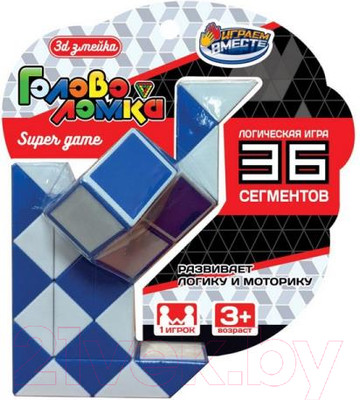 Игра-головоломка Играем вместе Змейка / 2007K632-R