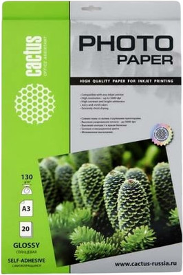 Фотобумага Cactus CS-GSA313020
