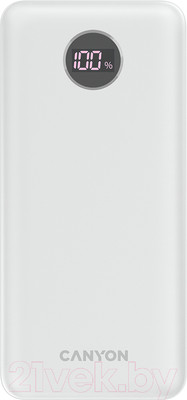 Портативное зарядное устройство Canyon PB-2002 / CNE-CPB2002W (белый)