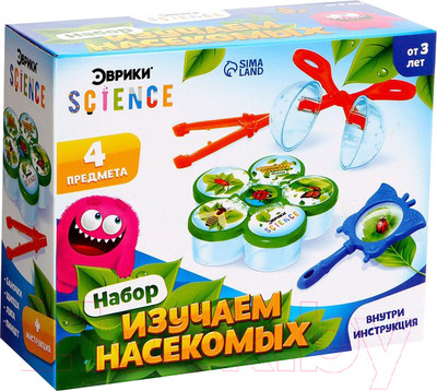 Набор для опытов Эврики Юный натуралист / 2996380