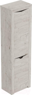 Шкаф-пенал Мебельград Соренто 60x38.5x210 (дуб бонифаций/кофе структурный матовый)