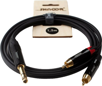 Кабель Shnoor JS2RCA-1.5m (1.5м)