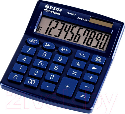 Калькулятор Eleven SDC-810NR-NV (темно-синий)