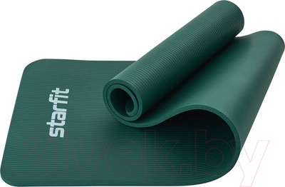 Коврик для йоги и фитнеса Starfit FM-301 NBR (183x61x1.2см, изумрудный)