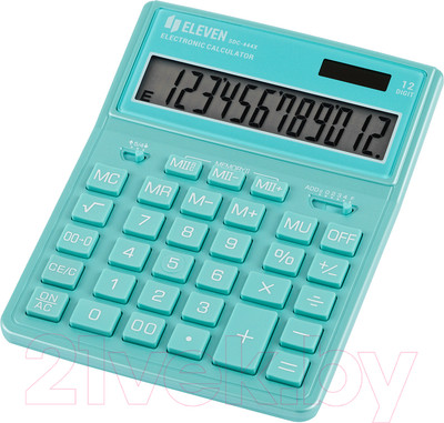 Калькулятор Eleven SDC-444X-GN (бирюзовый)
