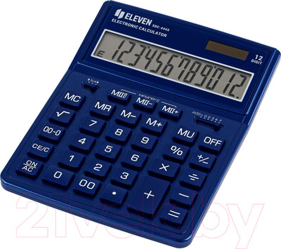 Калькулятор Eleven SDC-444X-NV (темно-синий)