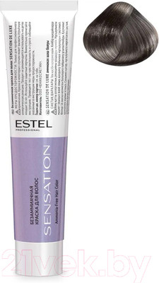 Крем-краска для волос Estel Sensation De Luxe 5/0 (светлый шатен)