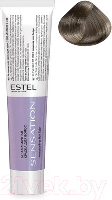 Крем-краска для волос Estel Sensation De Luxe 6/0 (темно-русый)