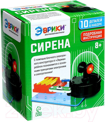 Конструктор электромеханический Эврики Сирена / 4833039
