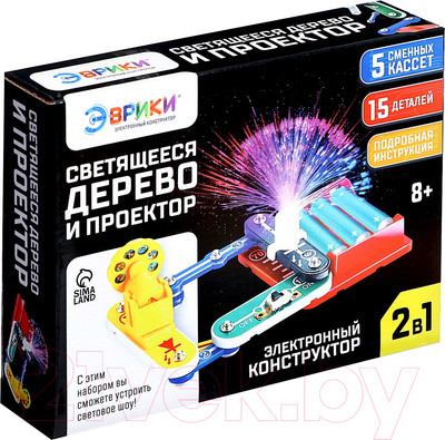 Конструктор электромеханический Эврики Проектор / 2877117