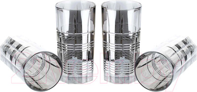 Набор стаканов Luminarc Даллас Сияющий графит 10P9317 (4шт)