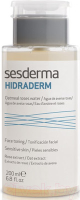 Тоник для лица Sesderma Hidraderm С экстрактами овса и розы (200мл)