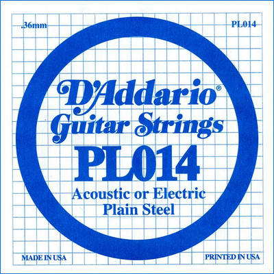 Струна для электрогитары D'Addario PL014 