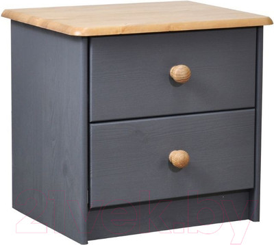 Прикроватная тумба Dipriz Д.1412.2 (серый воск/антик)