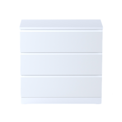 Комод Mio Tesoro Варма 3 (пигмент, белый)