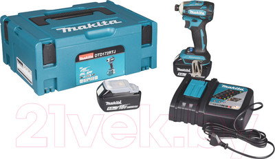 Профессиональный шуруповерт Makita DTD172RTJ