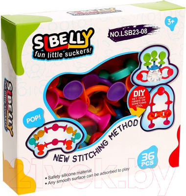 Развивающий игровой набор Sima-Land Забавные присоски LSB23-8 / 9223017
