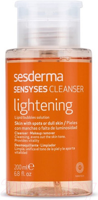 Лосьон для снятия макияжа Sesderma Lightening Липосомальный для пигментированной тусклой кожи (200мл)