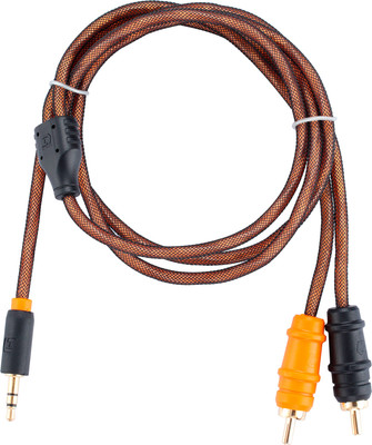 Межблочный кабель для автоакустики DL Audio Gryphon Lite Mini Jack-2RCA (1м)
