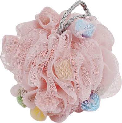 Мочалка для тела MONAMI QH2-15 (пудровый)