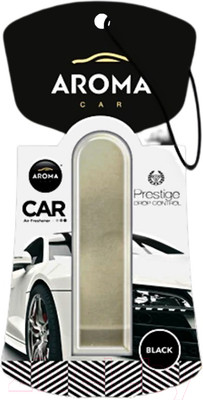Ароматизатор автомобильный Aroma Car Prestige Drop Control Black
