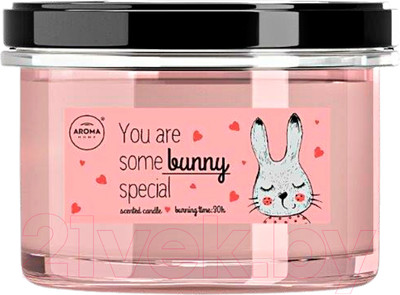 Свеча Aroma Home Candle Bunny Ароматическая (120г)