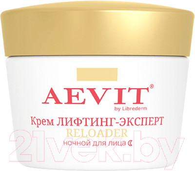 Крем для лица AEVIT Aevit Reloader 45+ Лифтинг-эксперт Регенерирующий уход Ночной (50мл)