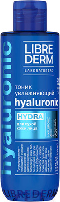 Тоник для лица Librederm Hydra Гиалуроновый Увлажняющий для сухой кожи (200мл)
