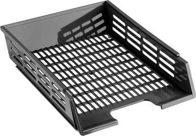 Лоток для бумаг Стамм XXL / ЛТГ-30570 (черный)