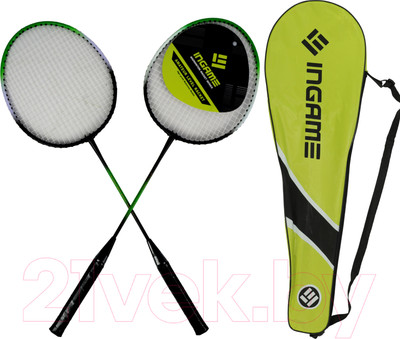 Набор для бадминтона Ingame Store (зеленый-черный)