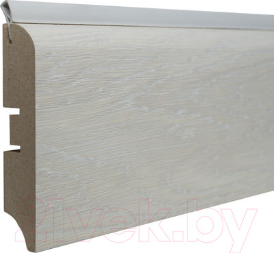 Плинтус Smartprofile МДФ Hide 80М Ривьера Айс (2.4м)