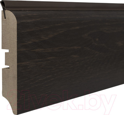 Плинтус Smartprofile МДФ Hide 80М Дуб Филадельфия коньяк (2.4м)