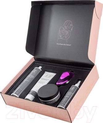 Набор косметики для волос La and Te beaute Увлажнение Шампунь+Кондиционер+Скраб+Спрей+Расческа LT-7R (53096)