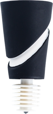 Наконечник для карниза Merry Bear Home Decor Стамбул / LG21232 MB/MW (матовый черный/белый)