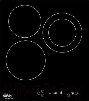 Электрическая варочная панель Making Oasis Everywhere P-3SB