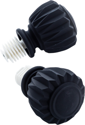 Наконечник для карниза Merry Bear Home Decor Мумбаи / LG21233 MB (матовый черный)