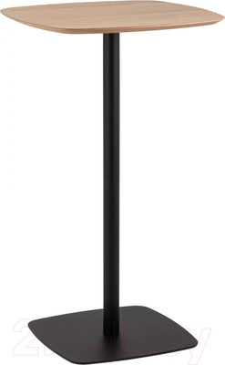 Барный стол Stool Group Form 60x60 / T-005H (светлое дерево/черный)