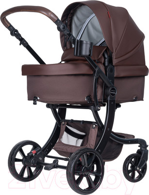 Детская универсальная коляска Aimile Original Autumn 2 в 1 / АА-7 (шоколадный)
