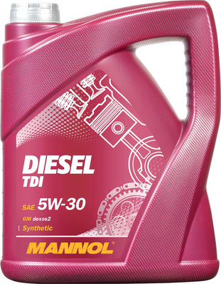 Моторное масло Mannol Diesel TDI 5W30 SN/CH-4 / MN7909-5 (5л)