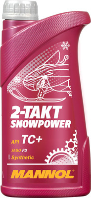 Моторное масло Mannol 2-Takt Snowpower TC+ / MN7201-1 (1л)