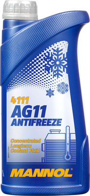 Антифриз Mannol AG11 концентрат -75C / MN4111-1 (1л, синий)