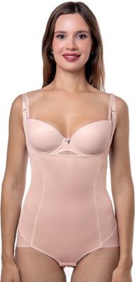 Трусы корректирующие Verally 388-1 (р.90-115, серебристый пион)