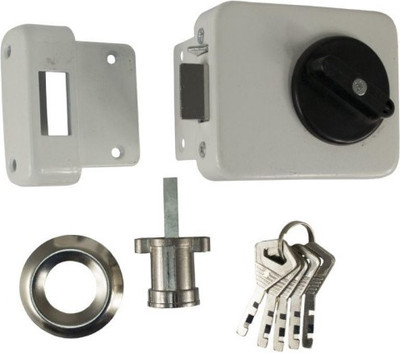 Замок накладной Vettore ЗН-40 MWP (белый)