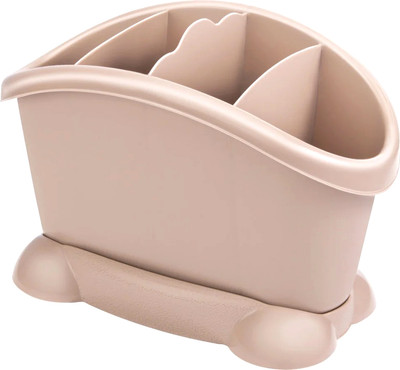 Органайзер для столовых приборов Эльфпласт ЕР030 (серый/бежевый)