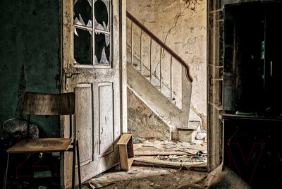 Картина на стекле Stamprint Забытые дома VR002 (80x120)