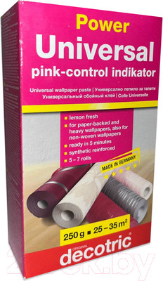 Клей для обоев Pufas 3 Power универсальный с индикатором (250г)