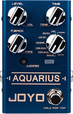 Педаль электрогитарная Joyo R-07-Aquariusdelay/Looper