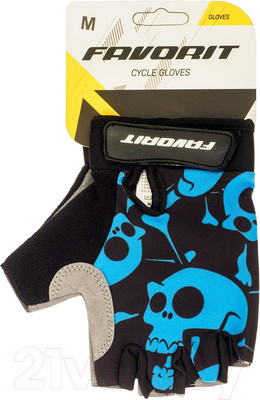Велоперчатки FAVORIT 8843BL-S