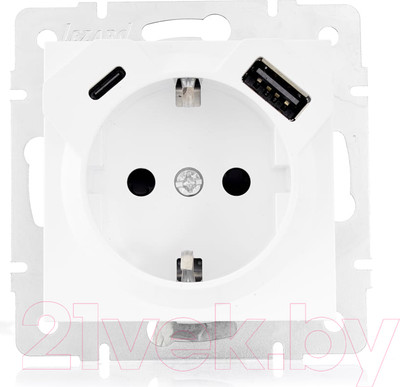 Розетка Lezard Vesna 742-0288-181TC