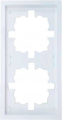 Рамка для выключателей и розеток Lezard Vesna 742-0300-152